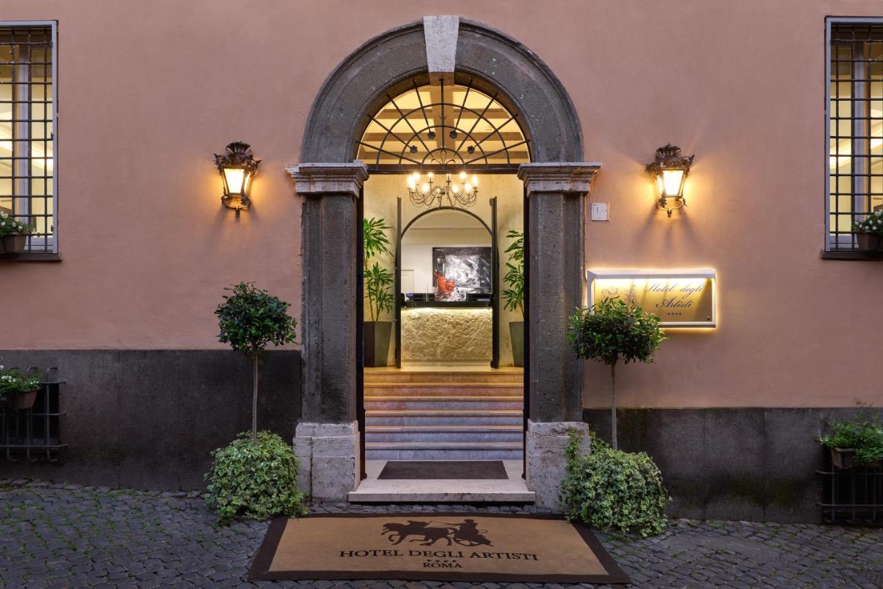 Hotel Degli Artisti Rome Bagian luar foto